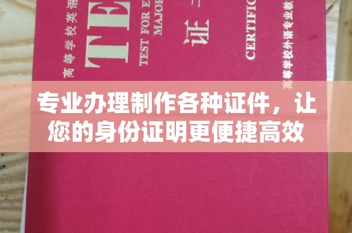 梅里斯专业办理制作各种证件，让您的身份证明更便捷高效